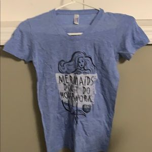American Apparel mermaid tee